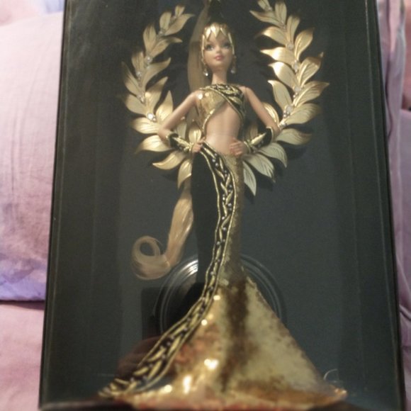 BARBIE Doll GOLDEN LEGACY by BOB MACKIE Gold - Picture 4 of 10